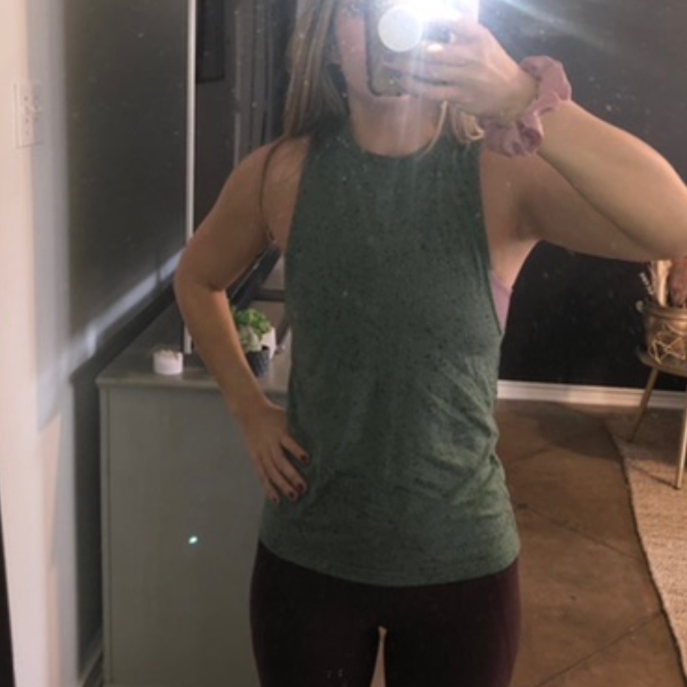 Addidas high neck workout tank